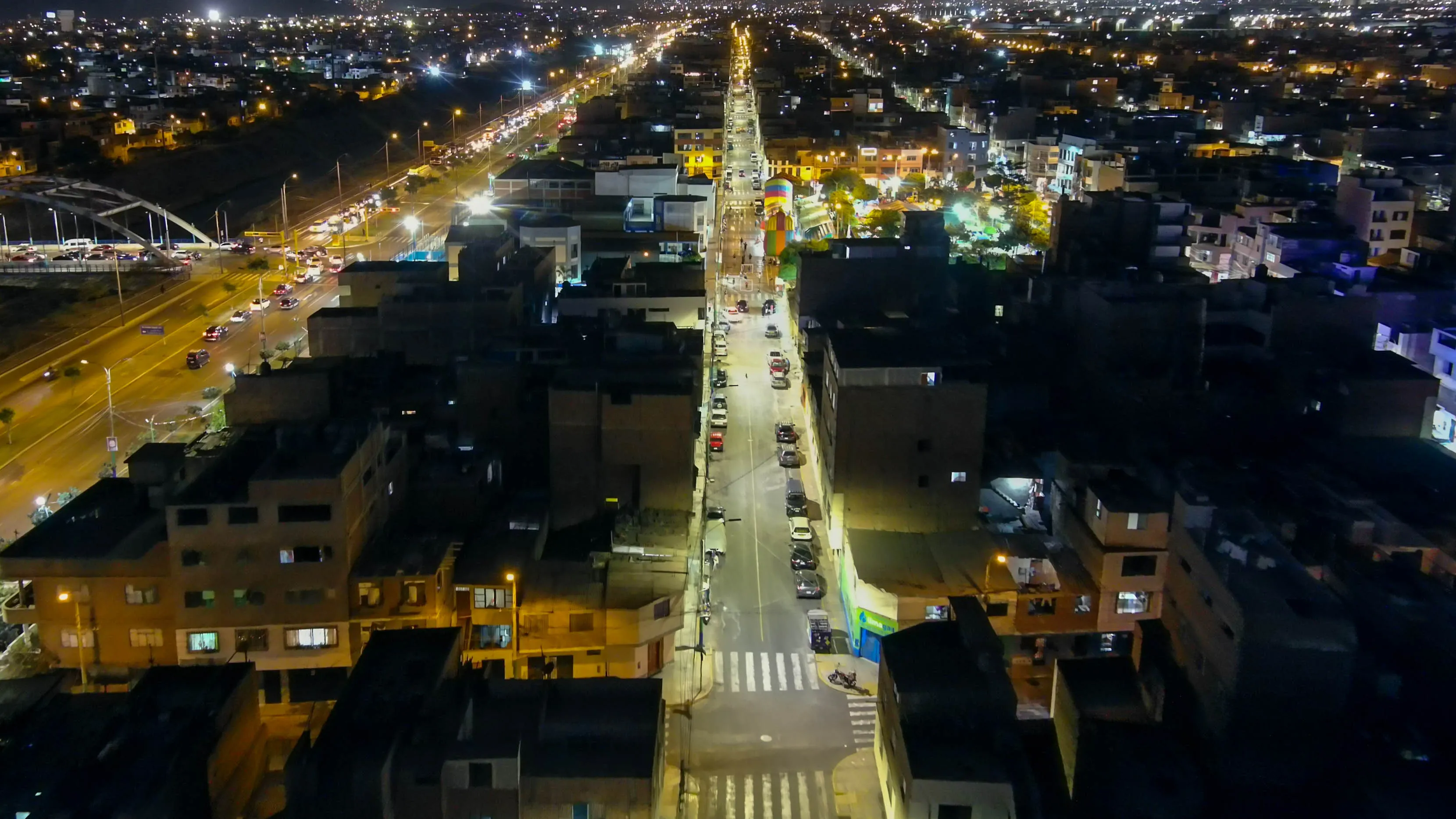 Modernización del alumbrado público con luces LED